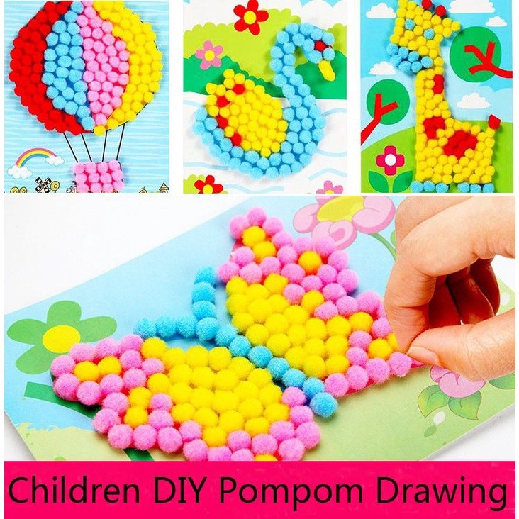 10/12/15/20/25/30mm Mini Fluffy Soft Pom Poms Pompoms Ball Handmade Kids Toys Wedding Christmas Decor DIY Sewing(845L) - Image 6