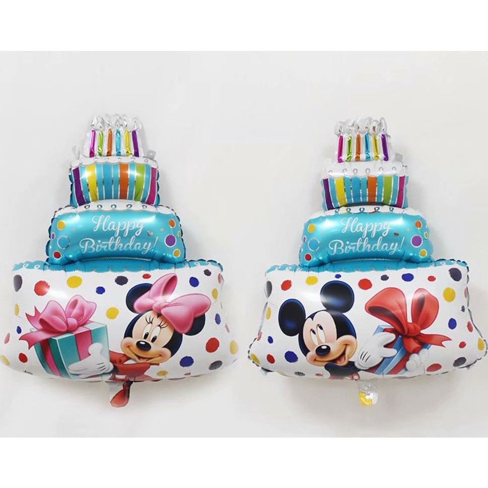 Mini Large Mickey Mouse Minnie Foil Balloons Kids Birthday Party Globos Birthday Baby Show Decorative Balloon(175L) - Image 7