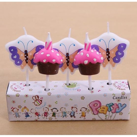 5pcs/lot Cartoon Candles Party Supplies Kids Birthday Candles Cake Topper Evening Party Decorations(360L) - Image 11