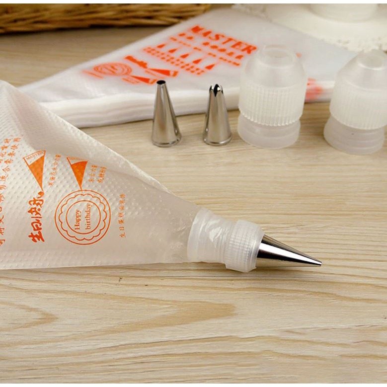 50/100 PCS Baking Decorating Bag For Baking Cake Tool Disposable Piping Bag Icing Nozzle Fondant Cake (1271L) - Image 5