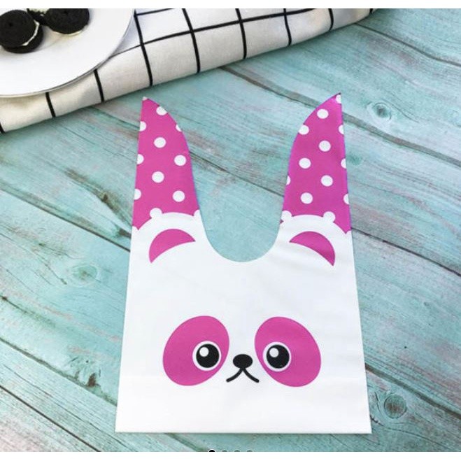 50pcs 22x13.5cm Cute Bunny Cookies Bags Candy Food Biscuit Packaging Soft Bag Candy Gift Bags Birthday Baby(149L) - Image 13