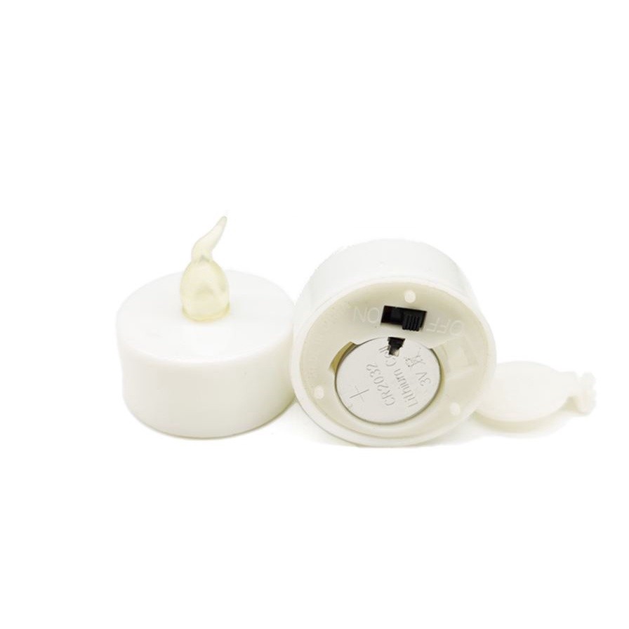 Battery Operated Flameless Led Small Candle Battery Powered Tea Lamp Flashing Christmas Wedding Wedding (1096L) - Image 6