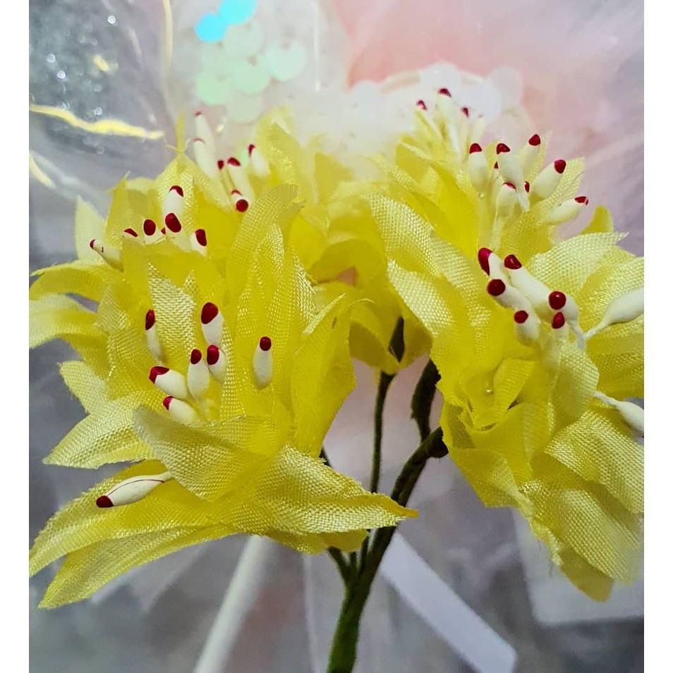 Artificial Flowers Fake Plant for Home Decor Wedding Decoration DIY Bridal Flower Wall Craft Garland Gift Accs(2165L) - Image 6