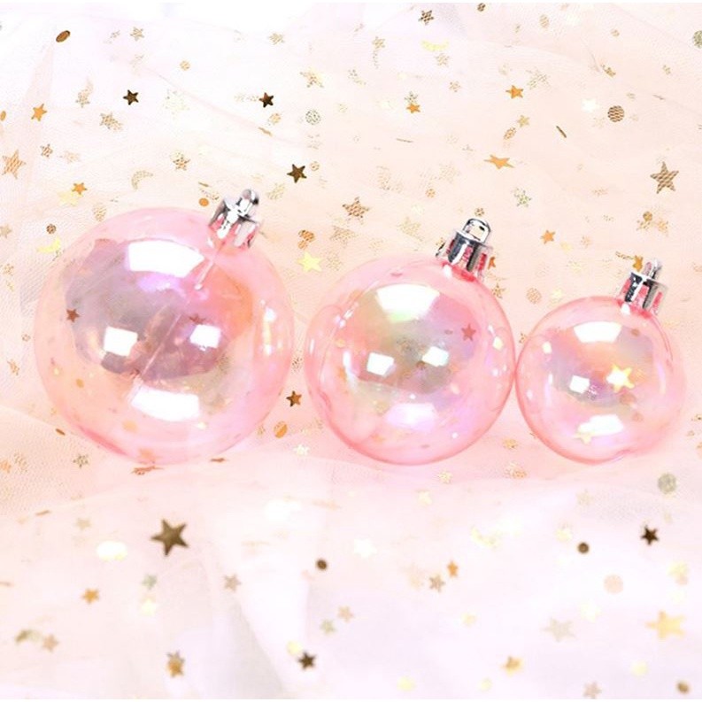 3pcs/set Bubble Ball Cake Decor Bowknot Transparent Ball Symphony Baking Dress Up Supply(1341L) - Image 5