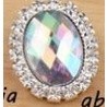Vintage oval pearl-encrusted rhinestones Glass drill disk drill buckles Manual DIY hair accessories(339L) - Image 5