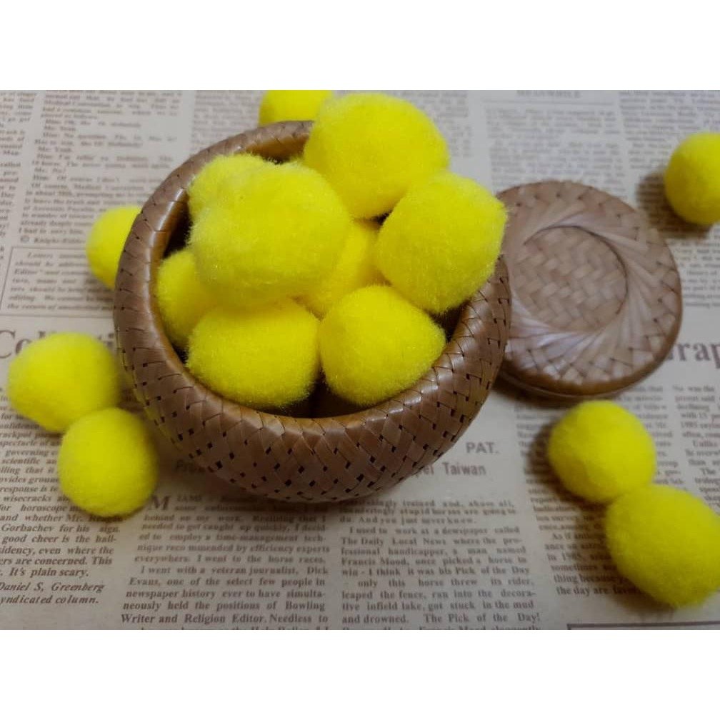 10/12/15/20/25/30mm Mini Fluffy Soft Pom Poms Pompoms Ball Handmade Kids Toys Wedding Christmas Decor DIY Sewing(845L) - Image 15