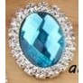 Vintage oval pearl-encrusted rhinestones Glass drill disk drill buckles Manual DIY hair accessories(339L) - Image 7