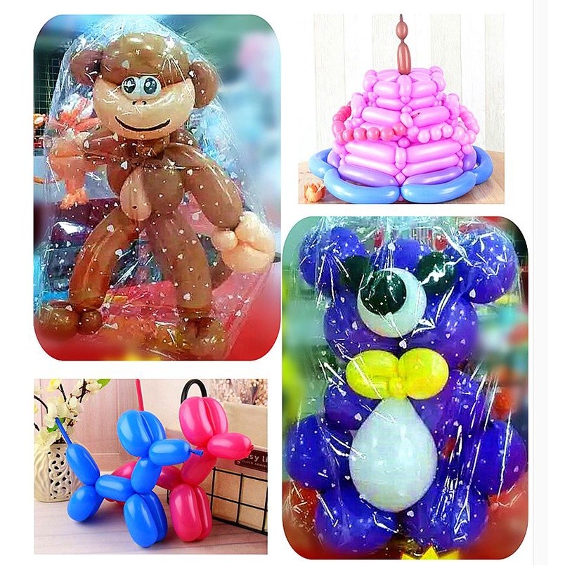 2Pcs 360 Long Magic Balloon Weaving Balloon DIY Birthday Party Decoration Balloon Color Wedding Ceremony Decor(872L) - Image 7
