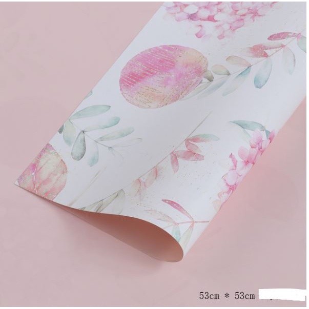 1pc Waterproof Wrapping Flower Paper Waltz Flower Shop Supplies Gift Bouquet Packaging Art Paper (2107L) - Image 8