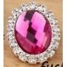 Vintage oval pearl-encrusted rhinestones Glass drill disk drill buckles Manual DIY hair accessories(339L) - Image 18