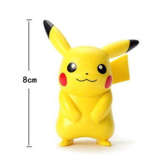 Pokemon Action Figures 1pc or Set/6pcs Pikachu Hand-made Duck Turtle Toy Figure Cake Ornaments 皮卡丘公仔(1791L) - Image 13