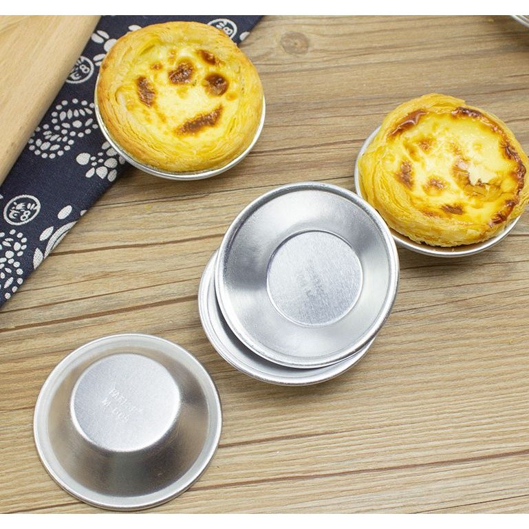 1pc/5pcs Kitchen Baking Mold Aluminum Alloy Egg Tart Cup Cupcake Cakes Mould For Pastry Cakes Dessert (2267L) - Image 8