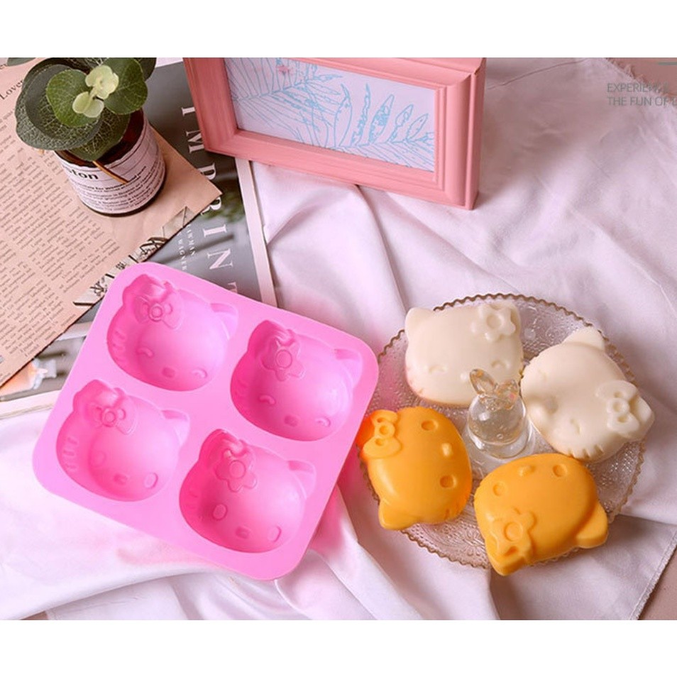 Cartoon Silicone Mold For Baking Stitch Bear Mouse Cat Pig Duck Chocolate Soap Mould Animal Cake Decorating硅胶模具(2271L) - Image 5
