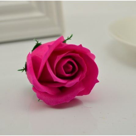 1pc 4.5cm Colorful artificial Rose Soap Flower Romantic Wedding Party Gift Handmade Flower Petal real touch flower(501L) - Image 14