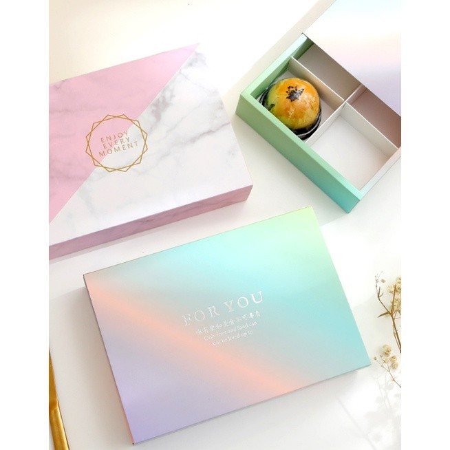 Rabbit Mooncake Boxes Cookies Cake Candy Plastic Bag For Birthday Wedding Party Festival Paper Packaging(1438L) - Image 9