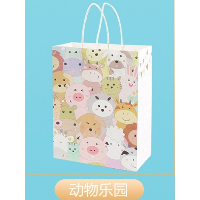 1pc party candy paper bags Festival Gift Bag kawaii packaging Chocolate Multifunction Recyclable wedding 牛皮纸袋 (2292L) - Image 10