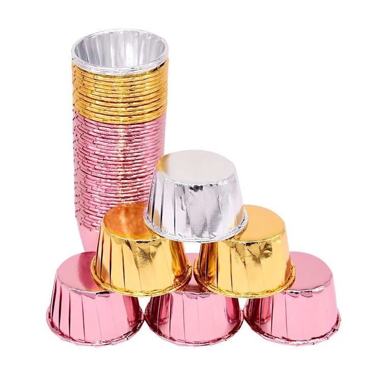 10pcs Cupcake Paper Cup Oilproof Cupcake Liner Baking Cup Tray Case Wedding Party Caissettes (1476L) - Image 4