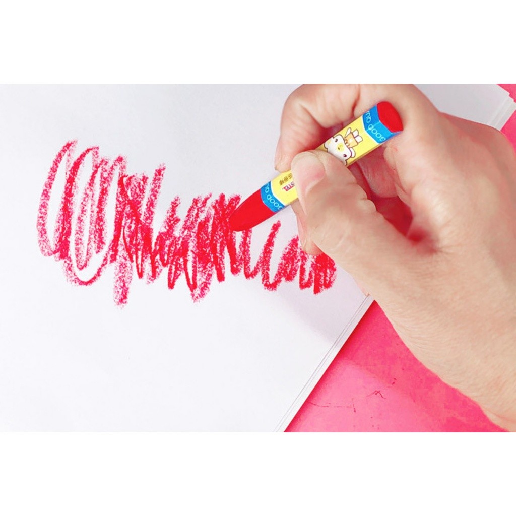 Creative Cartoon 12/18/24/36pcs Colors Non-Toxic Crayon Oil Pastel Painting Stick Kids Student Pencils 油画蜡笔(2391L) - Image 6