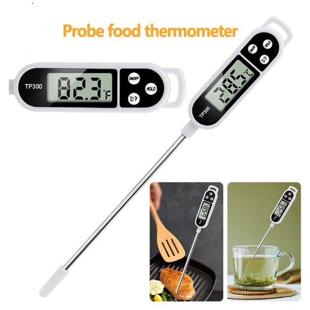 Digital Meat Thermometer Cooking Food Kitchen BBQ Probe Water Milk Oil Liquid Oven Digital Temperaure Sensor Mete(2365L) - Image 6