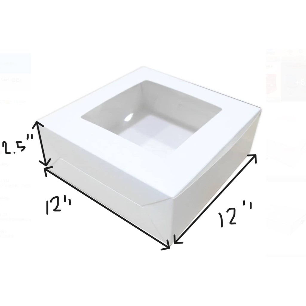 1pc Cookie Boxes, Bakery Boxes, Brown Kraft Cake Boxes with Window, for Pies, Donuts,Pastry, Baking Tools蛋糕盒(2290L) - Image 18