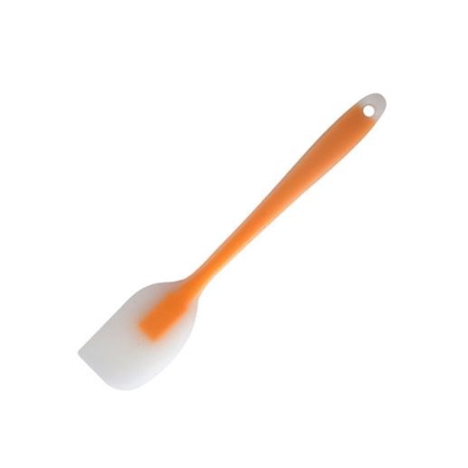 1PCS Silicone Scraper Cream Scraper Cake Scraper Baking Tool Semi Transparent Handle High Temperature Resistant (2440L) - Image 9