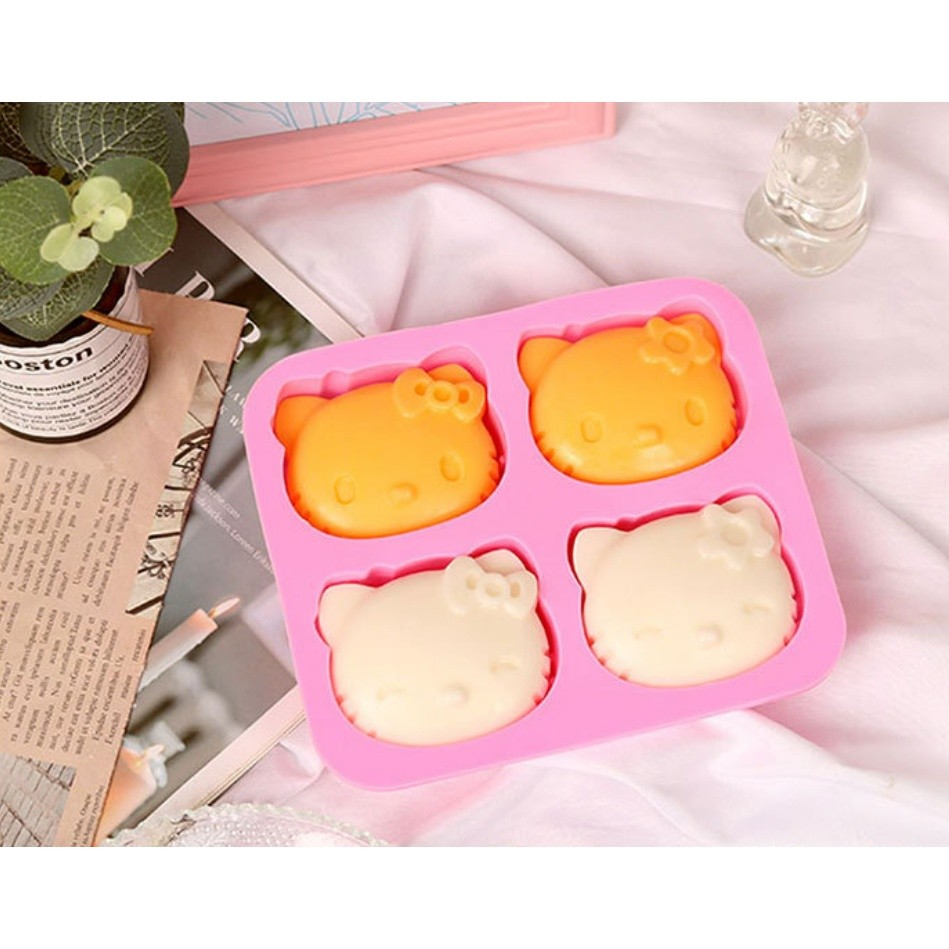 Cartoon Silicone Mold For Baking Stitch Bear Mouse Cat Pig Duck Chocolate Soap Mould Animal Cake Decorating硅胶模具(2271L) - Image 4