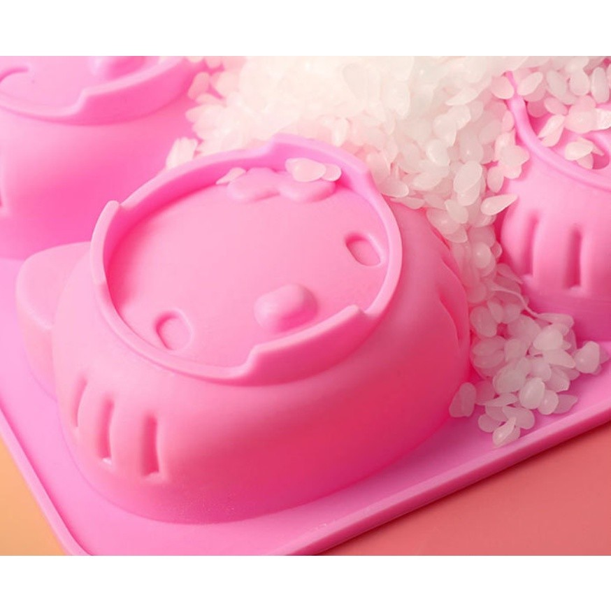 Cartoon Silicone Mold For Baking Stitch Bear Mouse Cat Pig Duck Chocolate Soap Mould Animal Cake Decorating硅胶模具(2271L) - Image 8