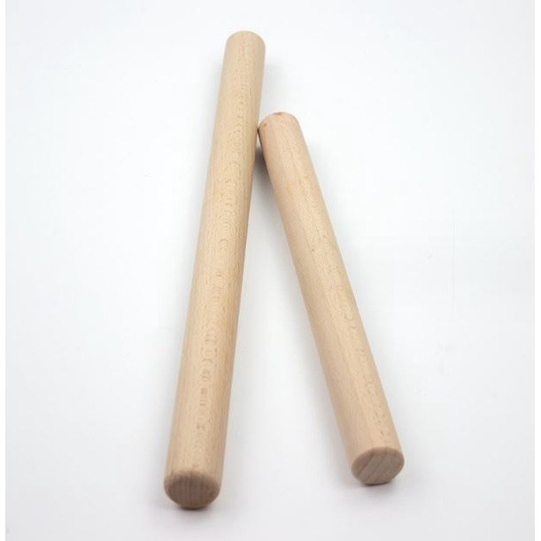 24/29/40cm Natural Beech Rolling Pin Solid Wood Size Noodle Stick Household Dumpling Skin Rolling Pin (2287L) - Image 7