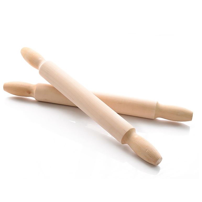 Wooden Rolling Pin Pizza Bread Dough Roller Cooking Baking Tools Fondant Cake Decor Rolling Stick Kitchen Access(2288L) - Image 5