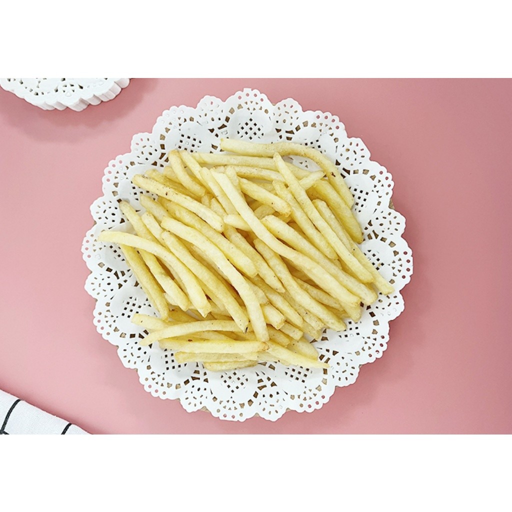 1 Set Of Round/Ellipse Cake Flower Base Paper Baking Oil-Absorbent Paper Lace Paper Fried Dessert Paper(1272L) - Image 9