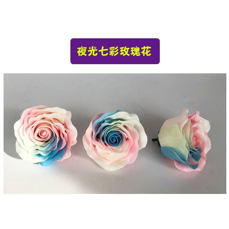 1pc 8cm Rose Soap Floral Gift Flower Petal Valentine'S Day Hotel Decor Party Colorful Emulation Beautiful (585L) - Image 4