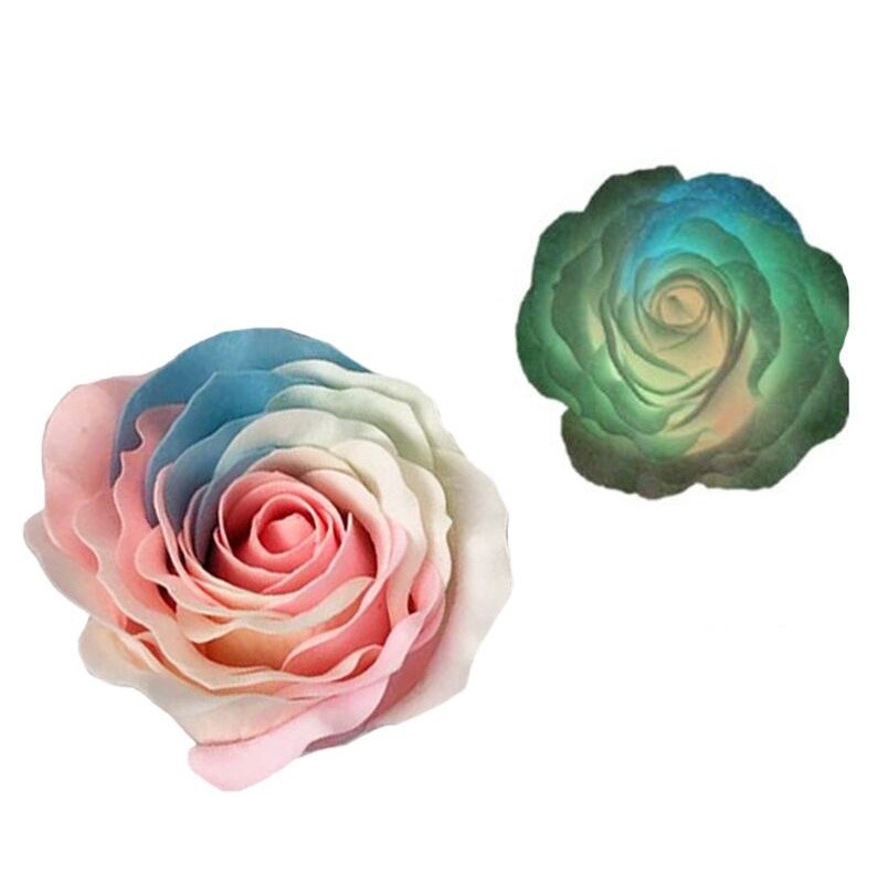 1pc 8cm Rose Soap Floral Gift Flower Petal Valentine'S Day Hotel Decor Party Colorful Emulation Beautiful (585L) - Image 6