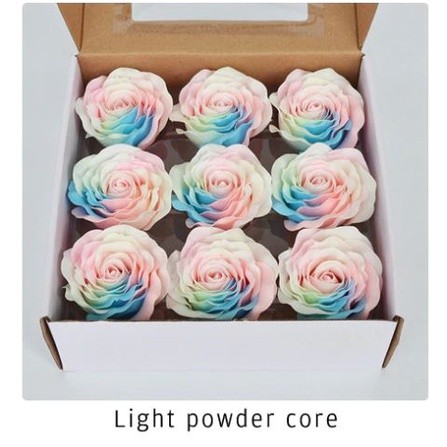 1pc 8cm Rose Soap Floral Gift Flower Petal Valentine'S Day Hotel Decor Party Colorful Emulation Beautiful (585L) - Image 8
