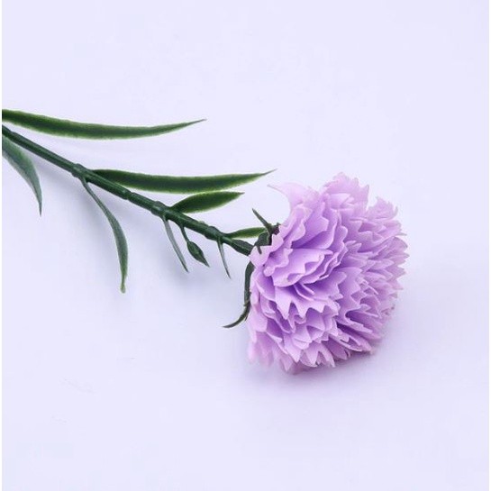 1pc Soap 5 layer Carnation Flowers Mother's Day Gift Artificial Flower Decoration Home Wedding Party Decor (643L) - Image 5
