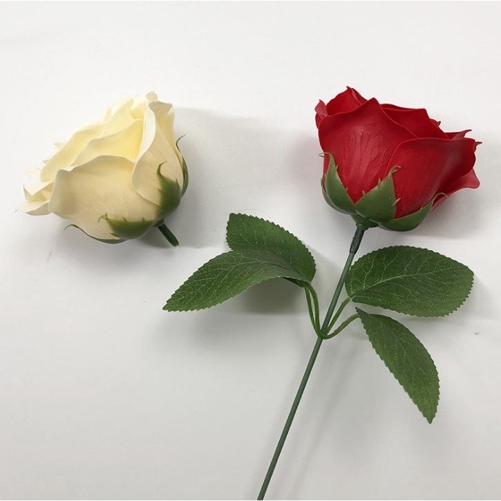1Pc 6 Layer 7cm Soap Rose Artificial Flower Wedding Home Furnishings High Quality Superior Flower Valentine's Day(582L) - Image 3