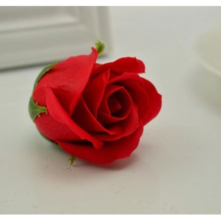 1pc 3 layer 5cm Red Rose Soap Flower Romantic Wedding Party Gift Handmade Flower (583L) - Image 2