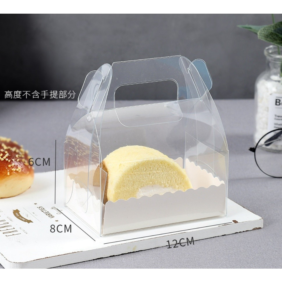 Handle Transparent Birthday Cake Boxes With Paper Tray Wedding Handmade Gift Supplies Baby Show Favor Box(1010L) - Image 12