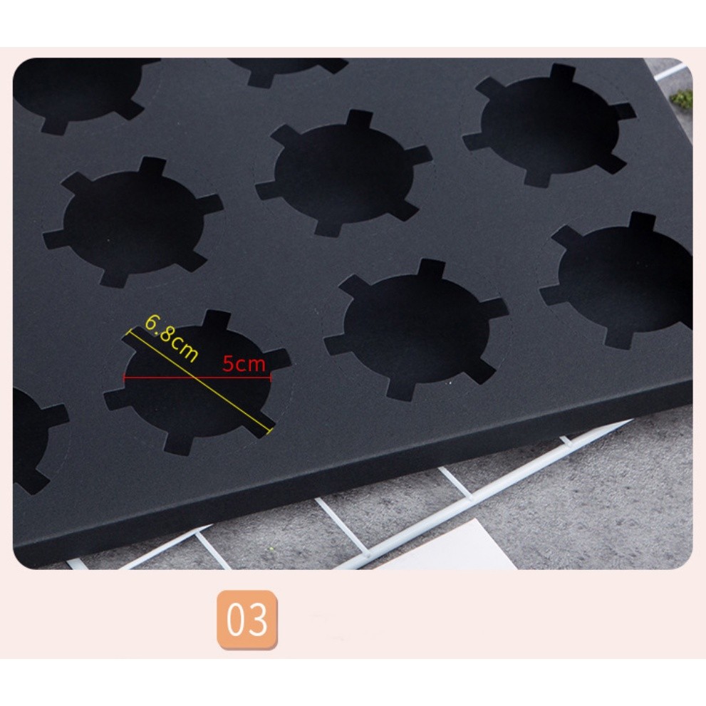 1pc Cupcake Box Transparent 2 Hole to 12 Hole Muffin Cupcake Box Cake Transparent Decoration Gift Box Party 蛋糕盒(2303L) - Image 6