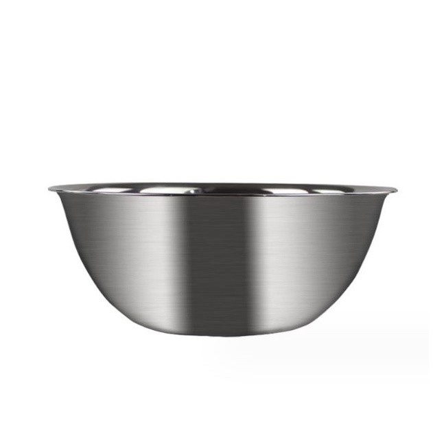 Stainless Steel Salad Bowl Thick Silicone Bottom Non-slip Mixing Bowl DIY Baking Tools不锈钢硅胶底防飞溅打蛋盆 (2306L) - Image 3