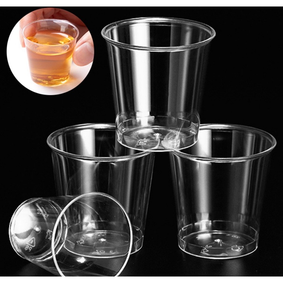 20/50pcs Mini Dessert Cup Mousse Ice Cream Cup Party Appetizers Bowl Pudding Cup Kitchen Accessories 加厚硬塑料杯(2330L) - Image 6