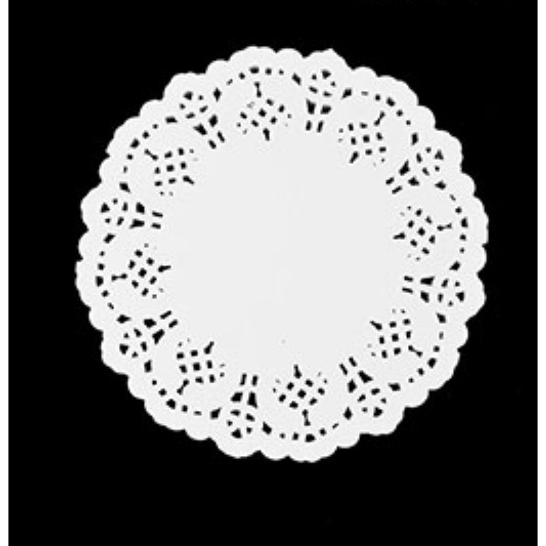 1 Set Of Round/Ellipse Cake Flower Base Paper Baking Oil-Absorbent Paper Lace Paper Fried Dessert Paper(1272L) - Image 13
