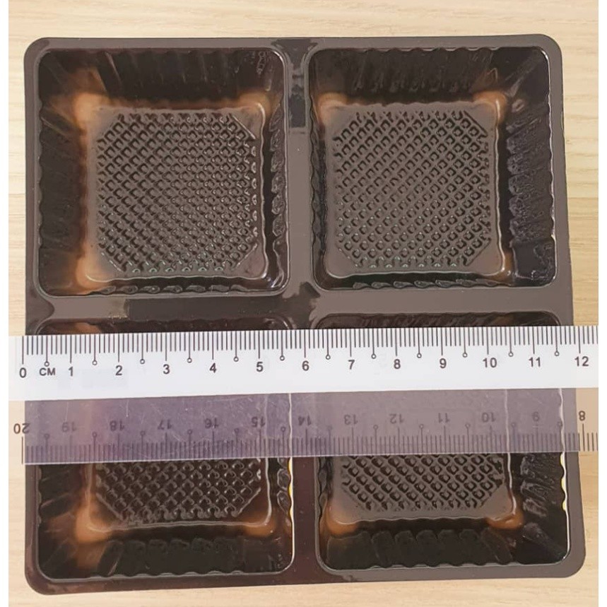 Rectangle Plastic Transparent Moon Cake Boxes Dessert Macarons Boxes Pastry Packaging Boxes Packaging Egg-Yolk吸塑盒(2328L) - Image 9