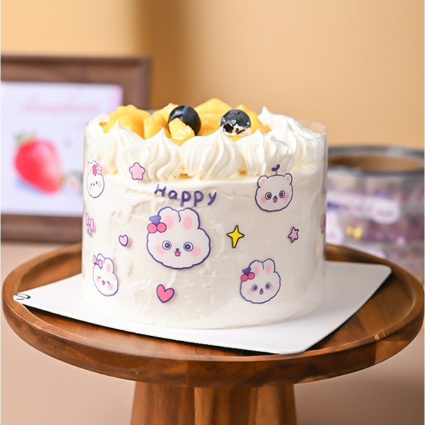 8cm Safe Acetate Roll Cake Collar Transparent Mousse Cake Surround Film for Chocolate Mousse Cake Decoration蛋糕围边(2340L) - Image 8