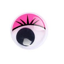 8-24mm Googly Eyes Self-adhesive Plastic Eyelash Eye Wobbly Googly Eyes DIY Sewing Crafts scrapbooking(1169L) - Image 20