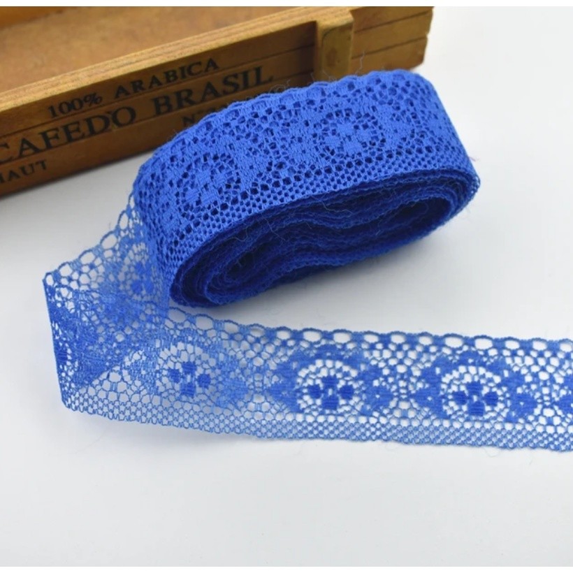 1yard 3.7cm high quality White lace ribbon/width 37mm, diy clothing, dress, jewelry and other accessories 镂空蕾丝花边 (475L) - Image 7