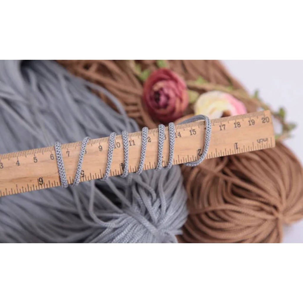 13meters Nylon Cord Thread Chinese Knot Macrame Rattail For DIY Jewelry Necklace Bracelet Home Textile 中国结流苏线(2486L) - Image 7