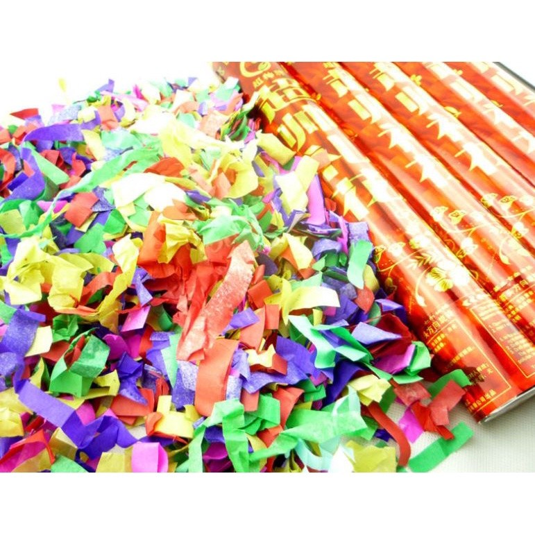 40cm Party Popper Color Paper Handheld Fireworks Wedding Party Bar Ktv Birthday New Year Celebration Spray(1238L) - Image 2