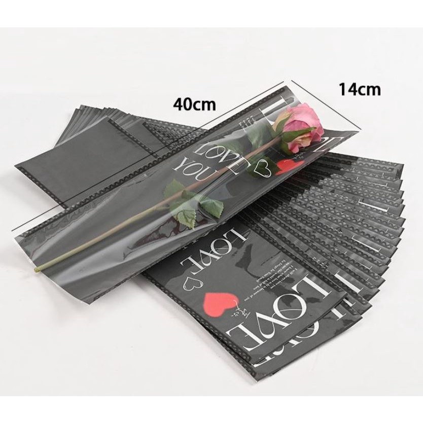 1pc Lot Single Rose Flower Packaging Bag Gift Wrapping Paper Wedding Floral Package Supplies Valentine's Day(2577L) - Image 11