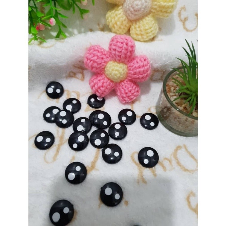 20Pcs 15~16mm Plush Animal Doll Eyes Noses Cartoon Safety Eyes For Crochet Teddy Bear Puppet Dolls Toys(1508L) - Image 8