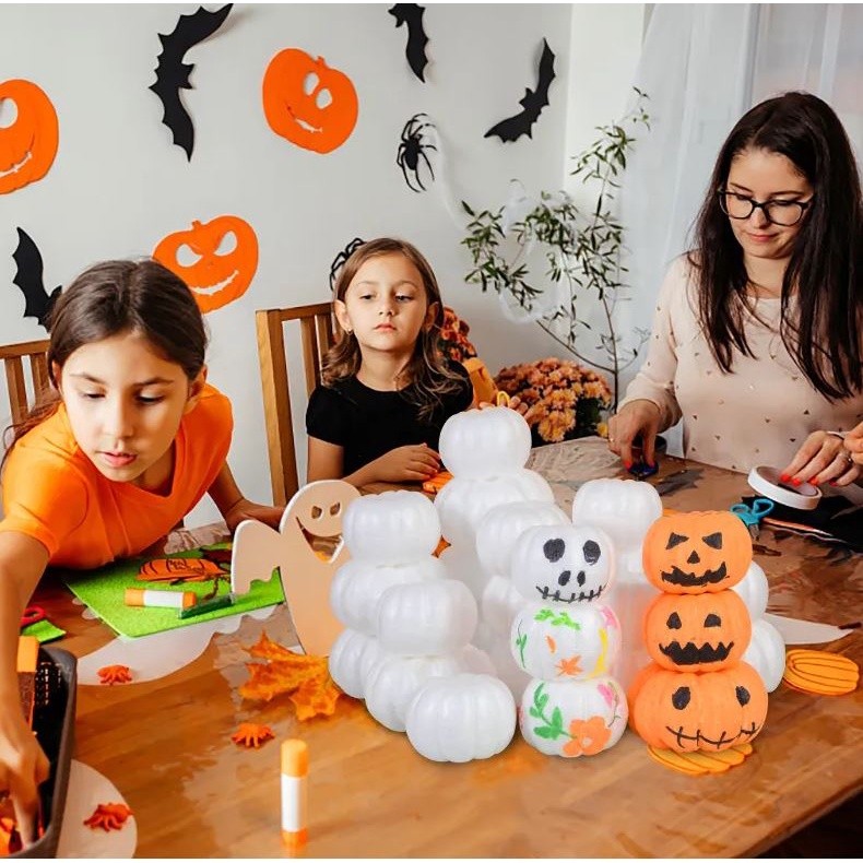 1pc Halloween Artificial Vegetables/Fruits polystyrene foam Kitchen Props Fake Food Christmas 保利龙水果/蔬菜水果白胚(2482L) - Image 4